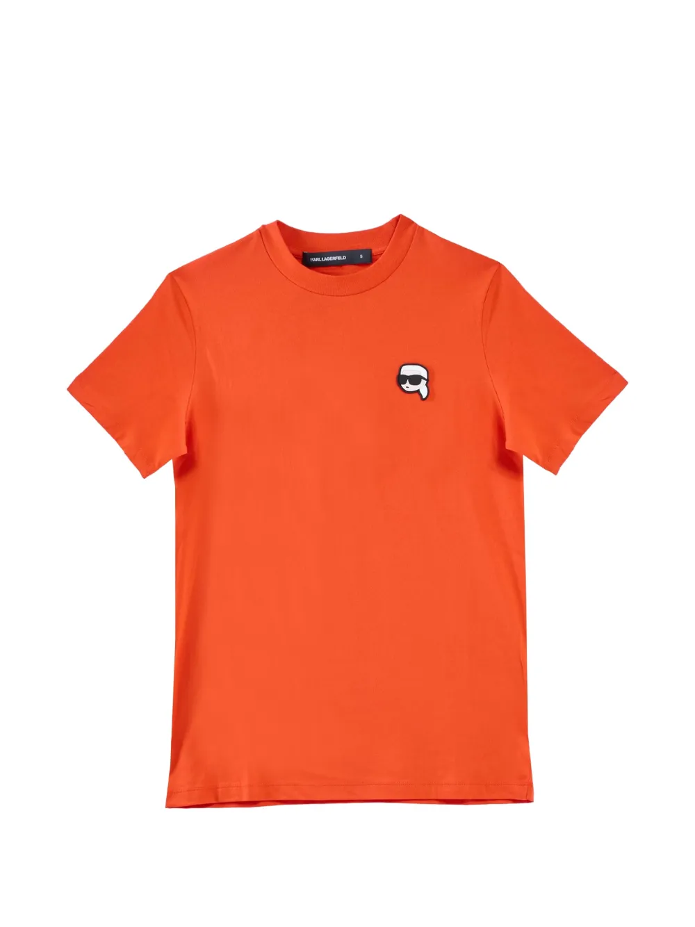 Karl Lagerfeld Karl NFT patch T-shirt Oranje