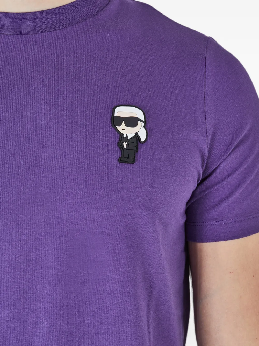 Karl Lagerfeld Tokidoki patch T-shirt Paars