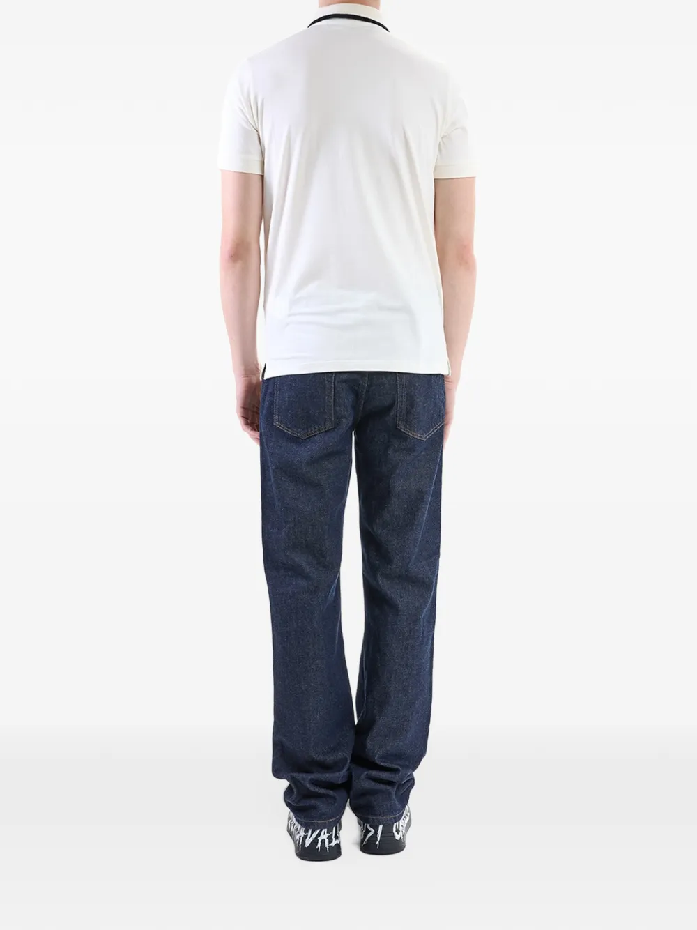Karl Lagerfeld Kollege polo shirt Wit