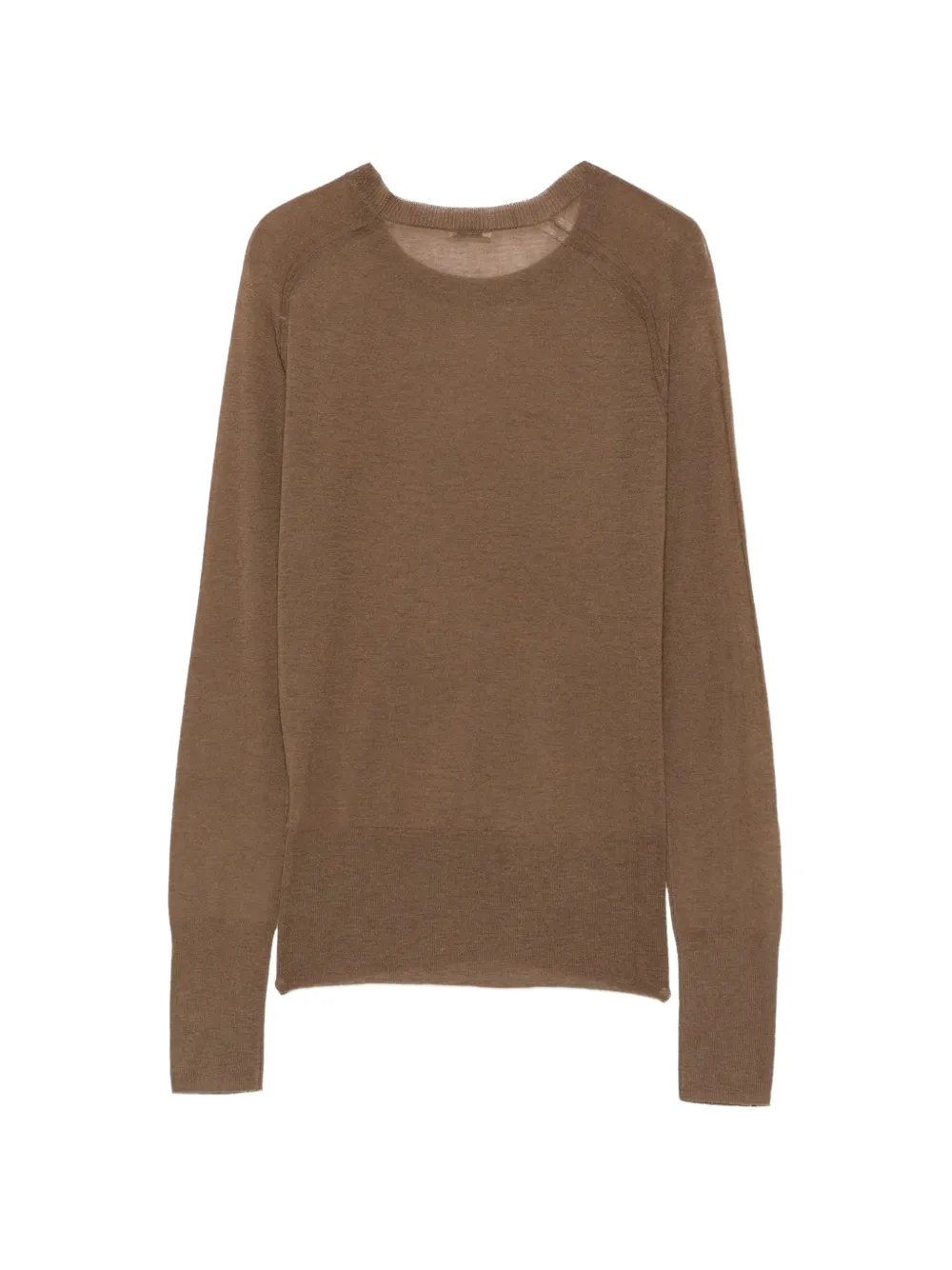 JOSEPH Geras Cashair fine-knit cashmere sweater Bruin