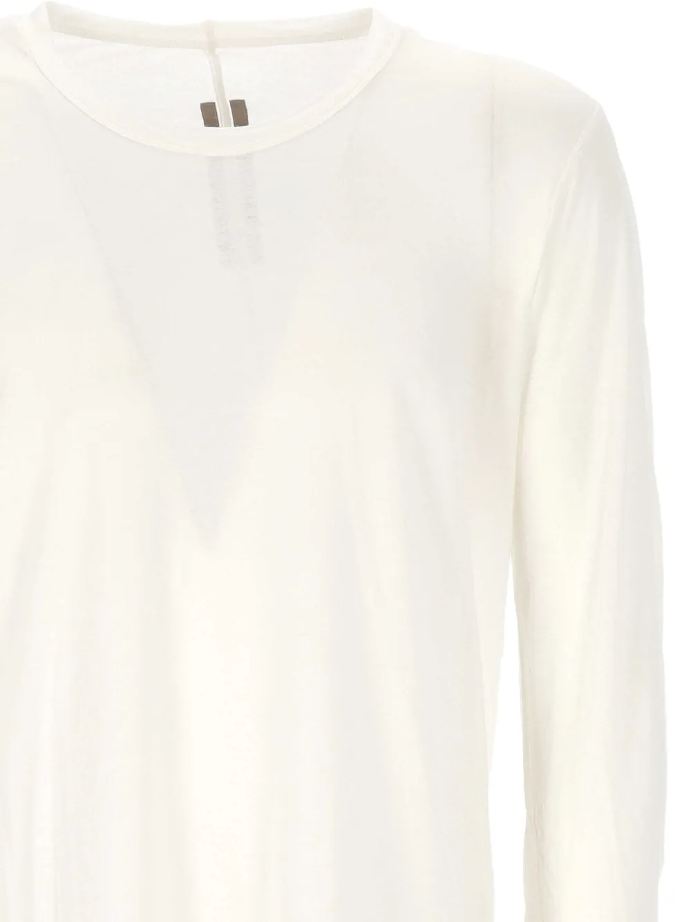 Rick Owens Basic Ls T-shirt Wit