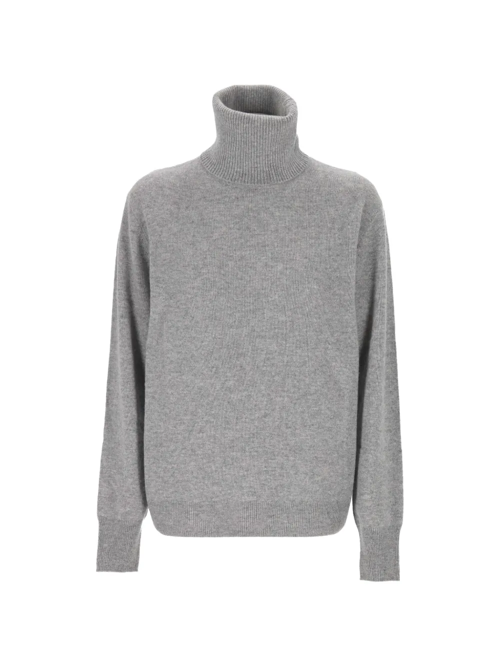 EMMA E GAIA roll-neck knitted sweater - Grigio