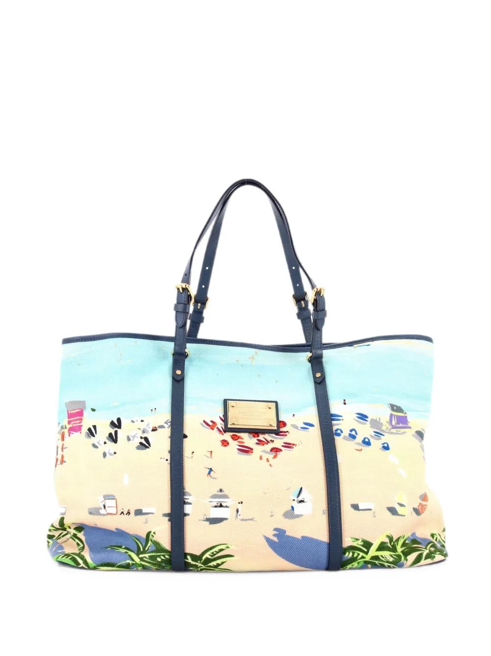 Louis Vuitton Pre-Owned Ailleurs Cabas Limited Edition Printed Canvas GM tote bag - Multicolore