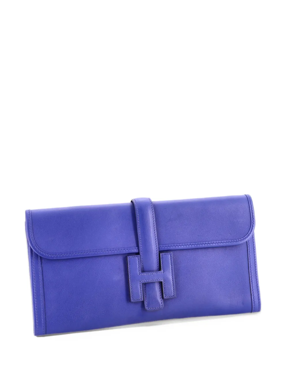 Hermès Pre-Owned Jige Elan Swift 29 clutch bag - Blu
