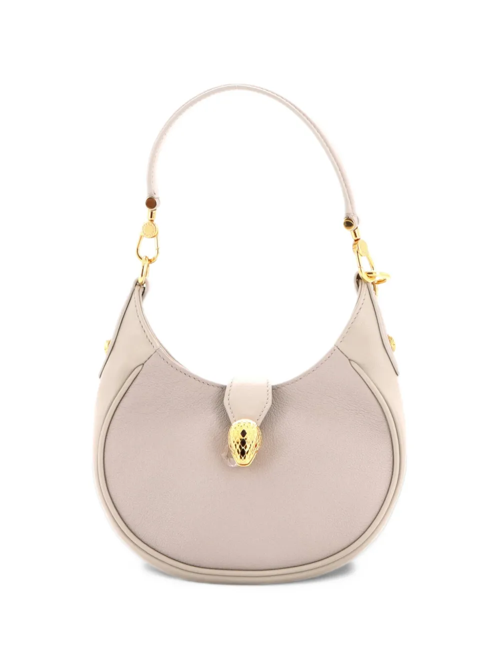 Bvlgari Pre-Owned Serpenti Ellipse Crossbody Bag Leather Mini shoulder bag - Toni neutri