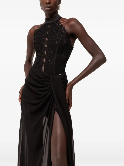 NISSA sequin lace bodysuit
