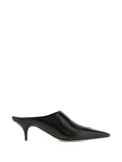 Miu Miu pointed-toe leather mules