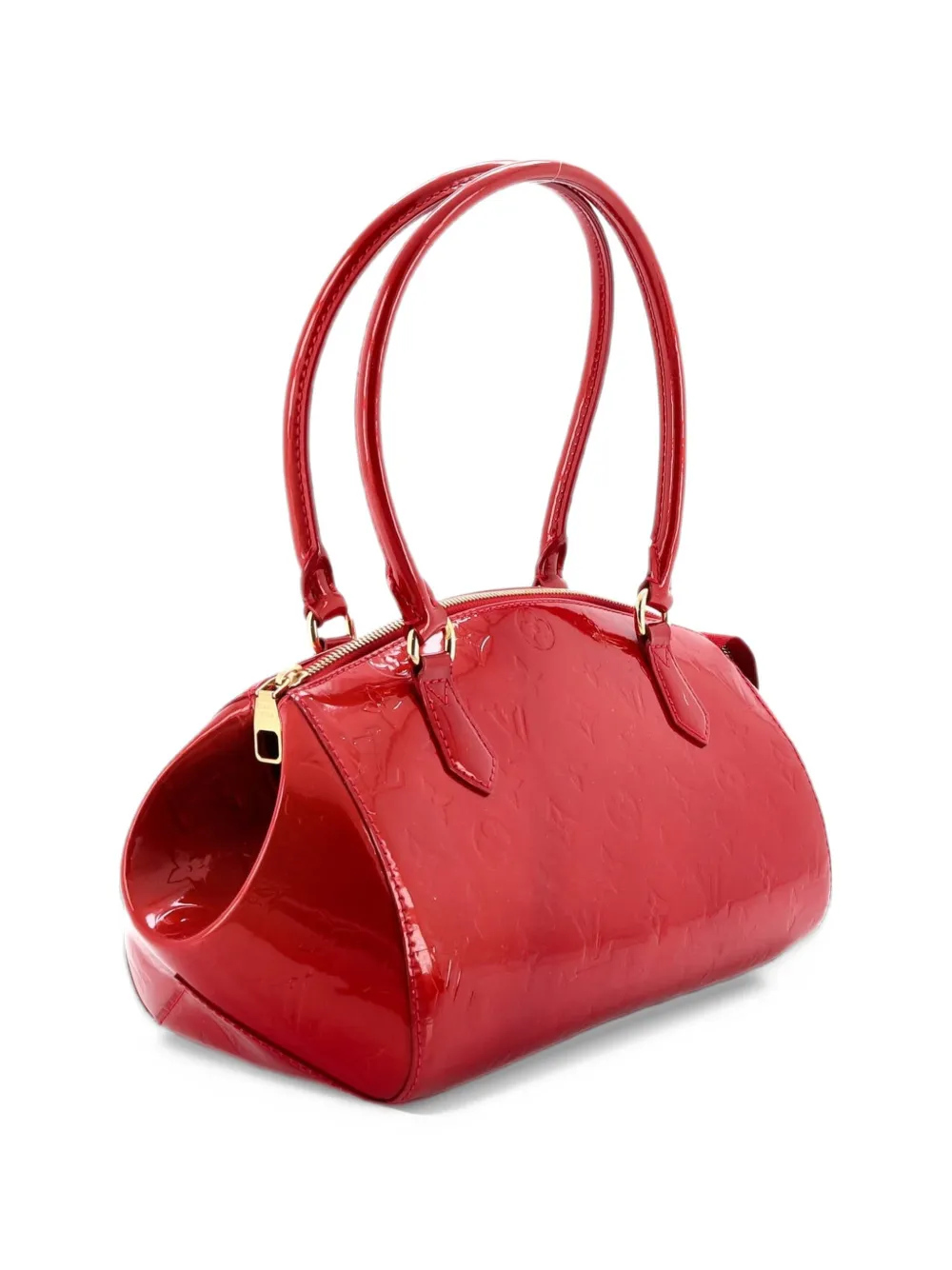 Louis Vuitton Pre-Owned Sherwood Handbag Monogram Vernis PM satchel - Rosso