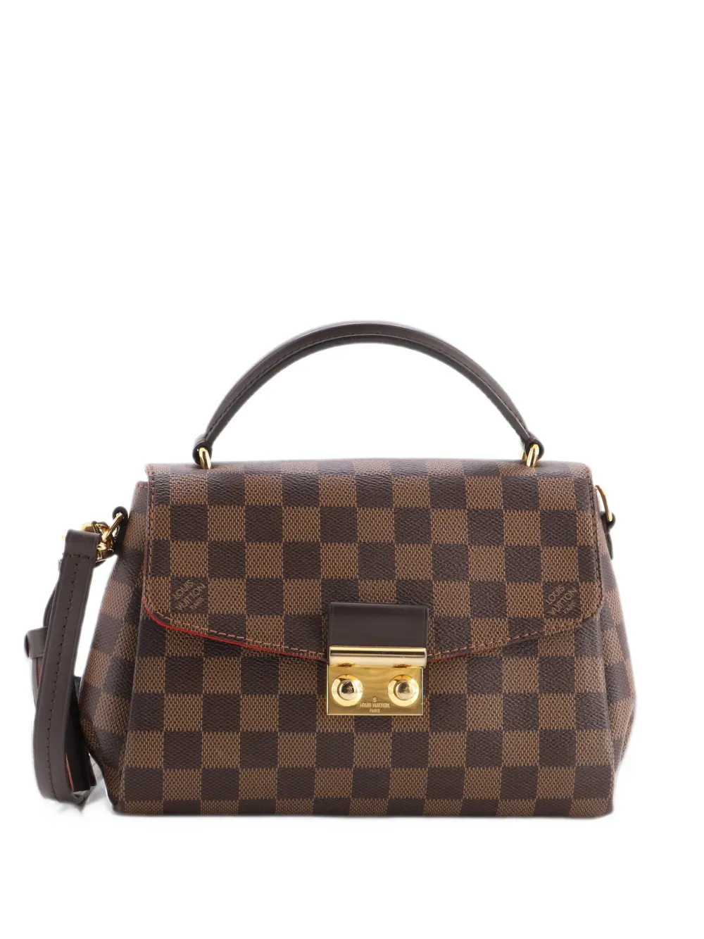 Louis Vuitton Pre-Owned Croisette Handbag Damier crossbody bag - Marrone