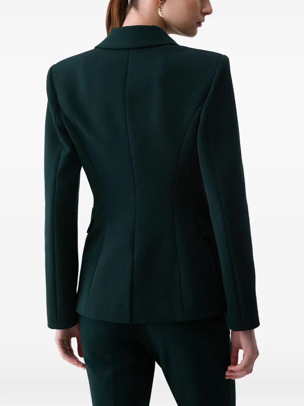 LIU JO blazer with button jewel Groen