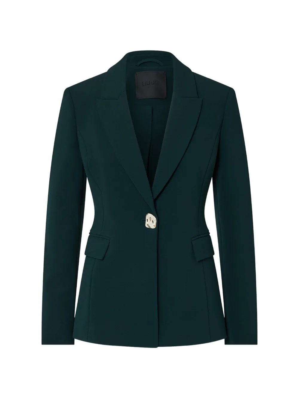 LIU JO blazer with button jewel Groen