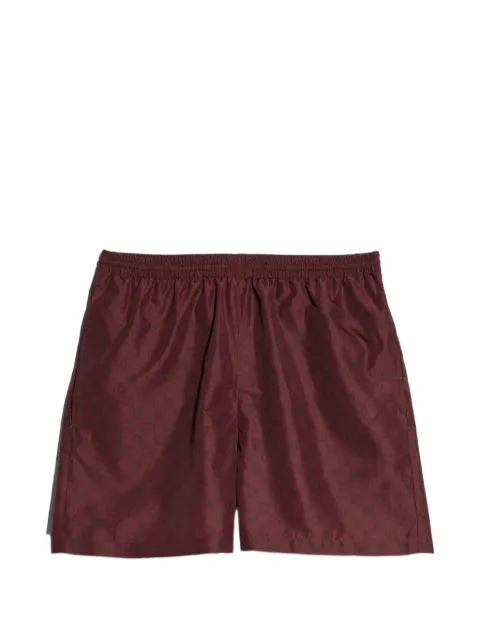 Gucci printed polyester poplin swim shorts