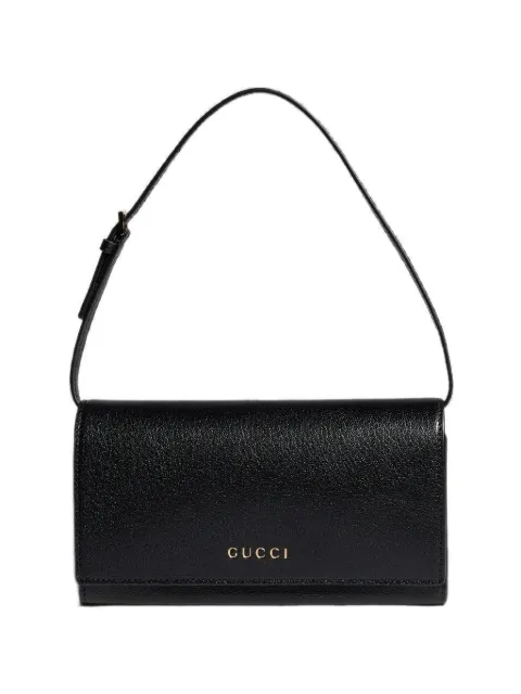 Gucci mini pouch with Gucci lettering