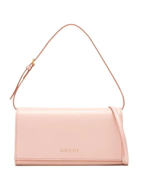 Gucci mini pouch with Gucci lettering