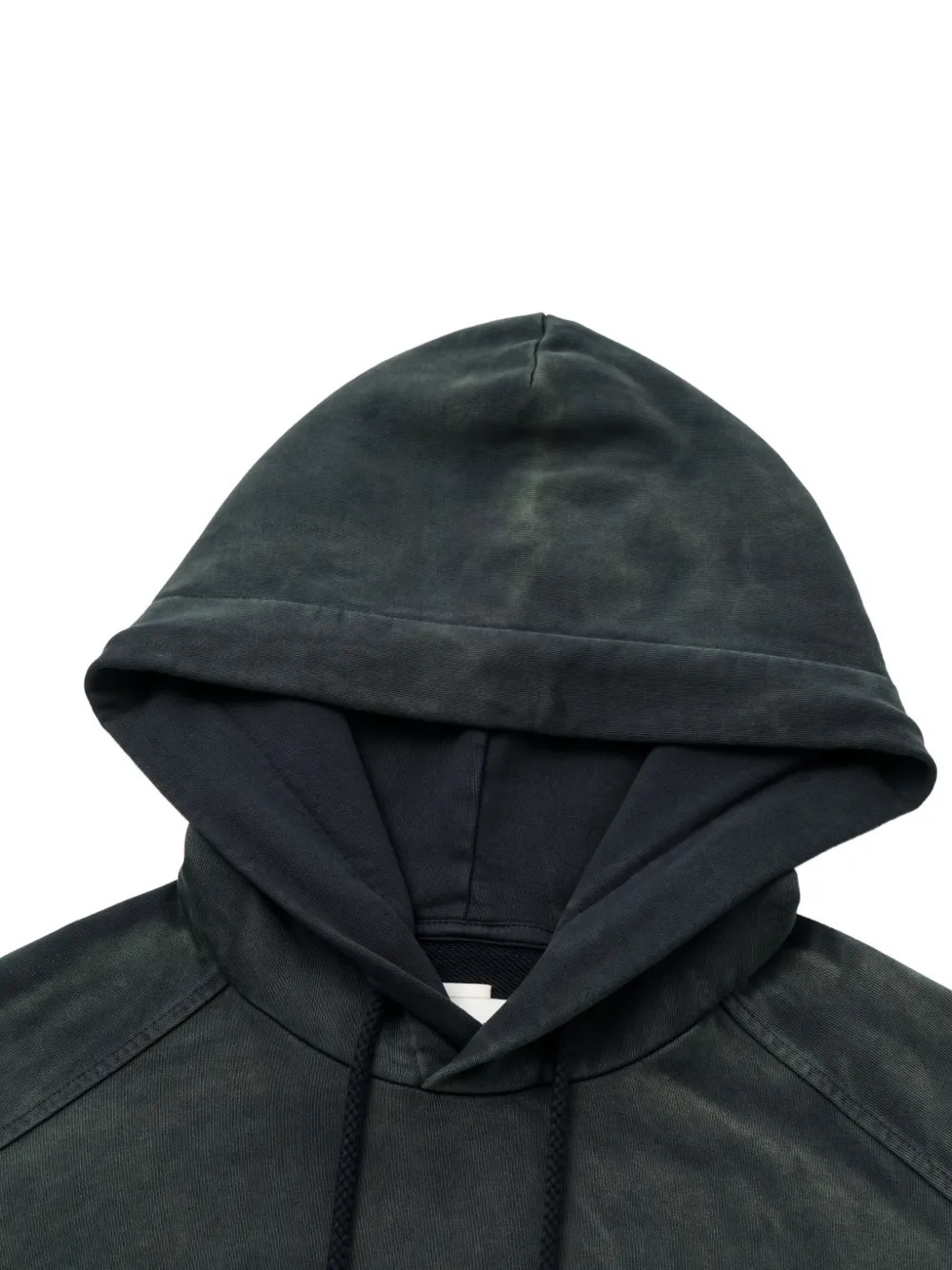 Feng Chen Wang gradient tie-dye hoodie Zwart
