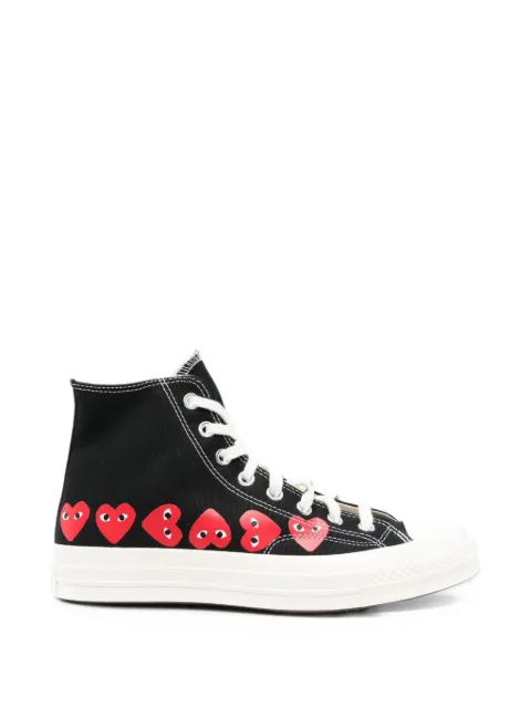 Comme Des Garçons Play x Converse Chuck 70 heart-print high-top sneakers