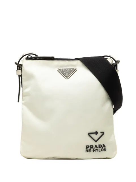 Prada Pre-Owned 2019-2026 Re Nylon Umhängetasche mit Reißverschluss