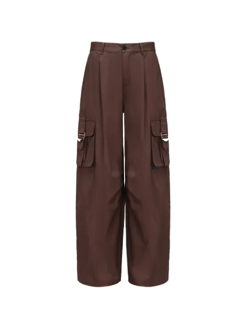 Feng Chen Wang buckled cargo pants
