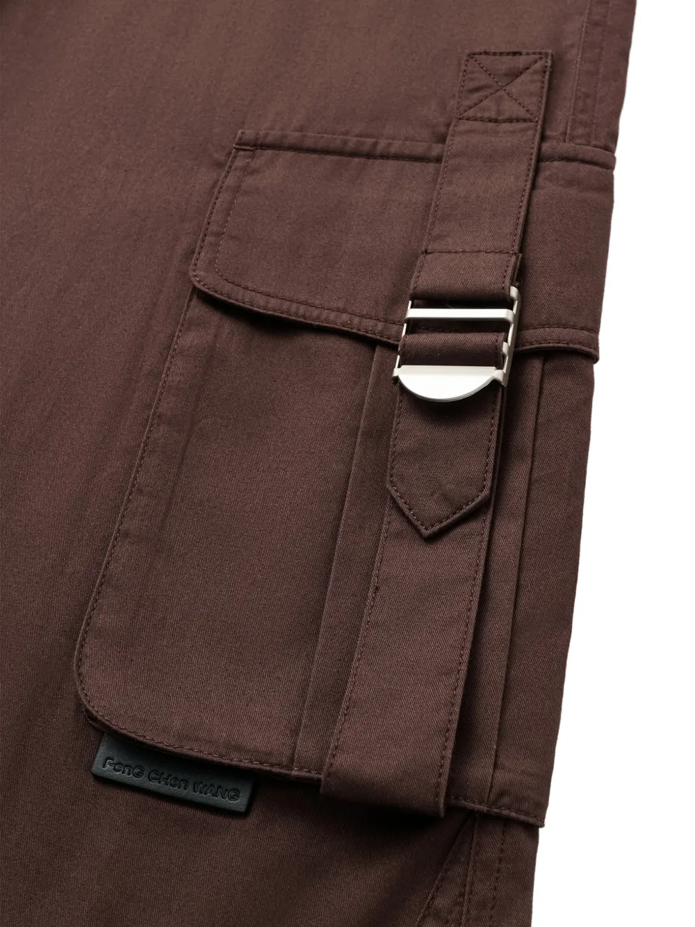 Feng Chen Wang buckled cargo pants Bruin