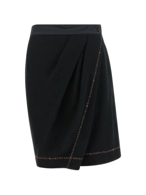 Kiko Kostadinov Petrel draped cotton shorts