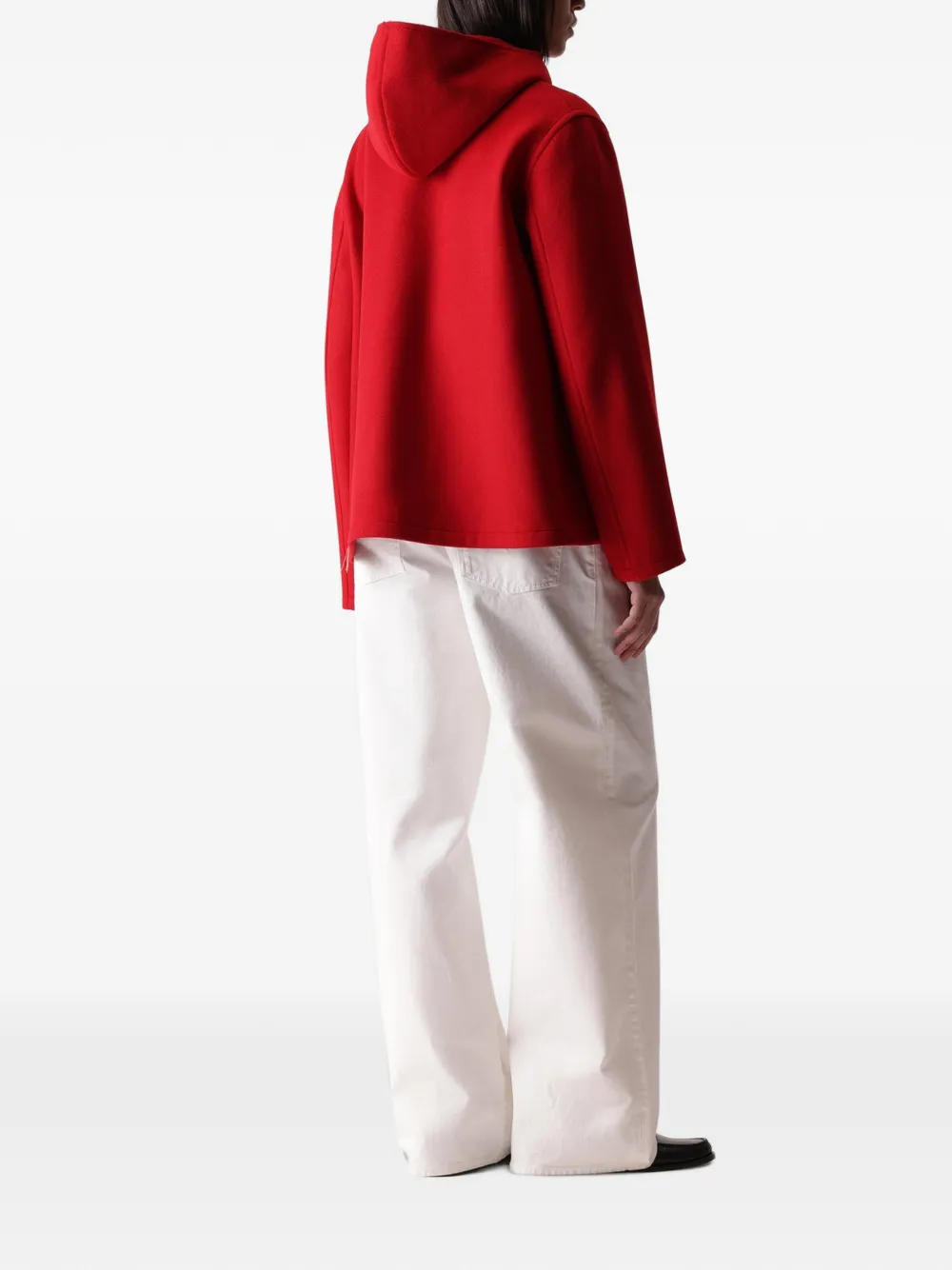 Fortela Kiowa duffeljas met houtje-touwtjesluiting Rood