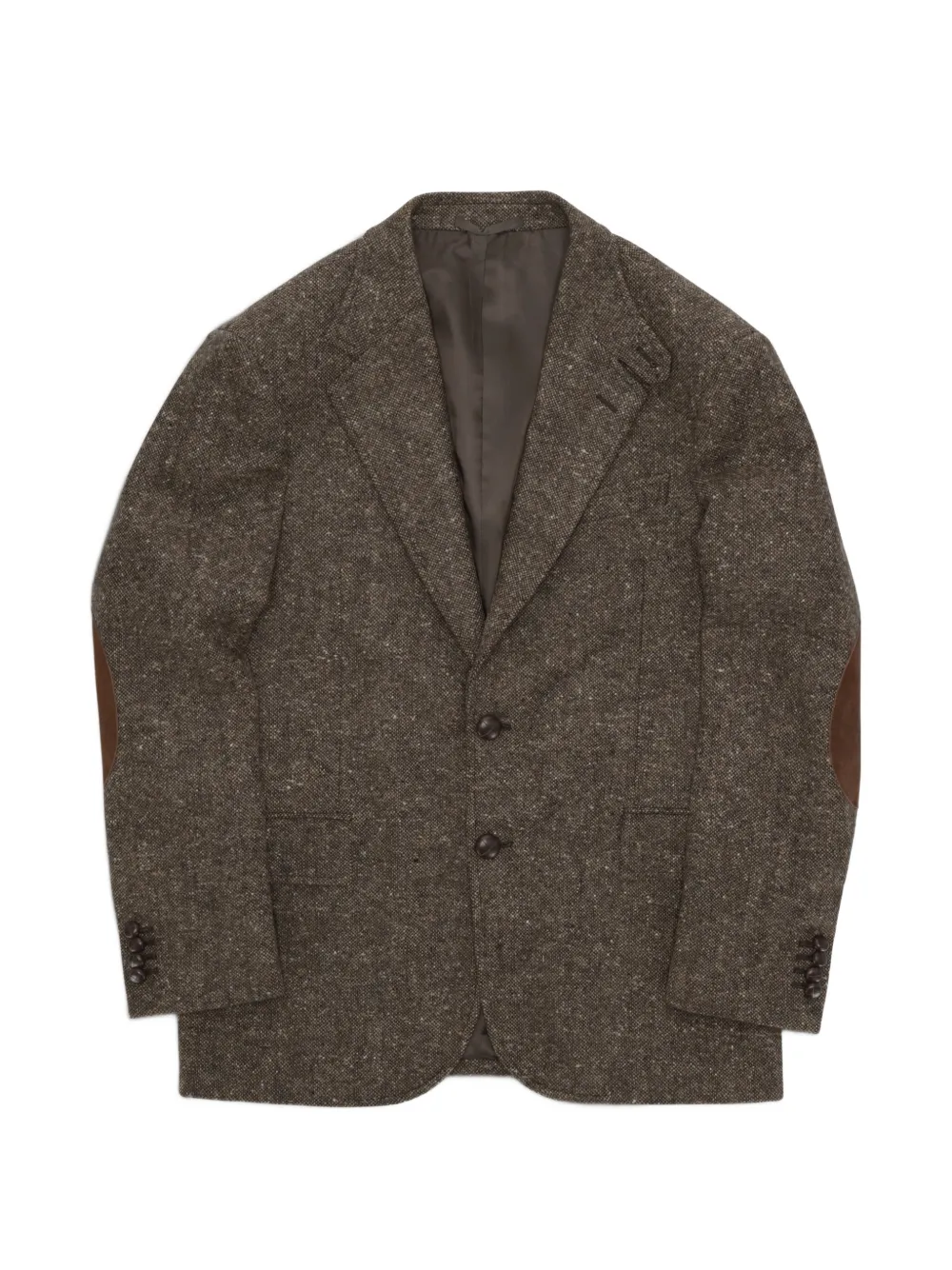 Fortela Bernardo Classic tweed blazer - Marrone