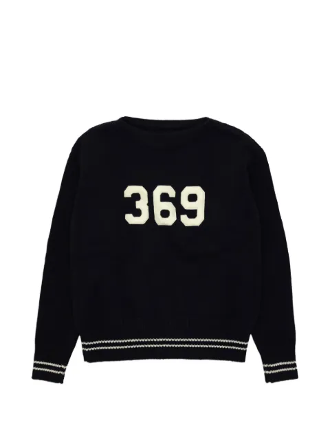 Fortela 369 logo-patch sweater