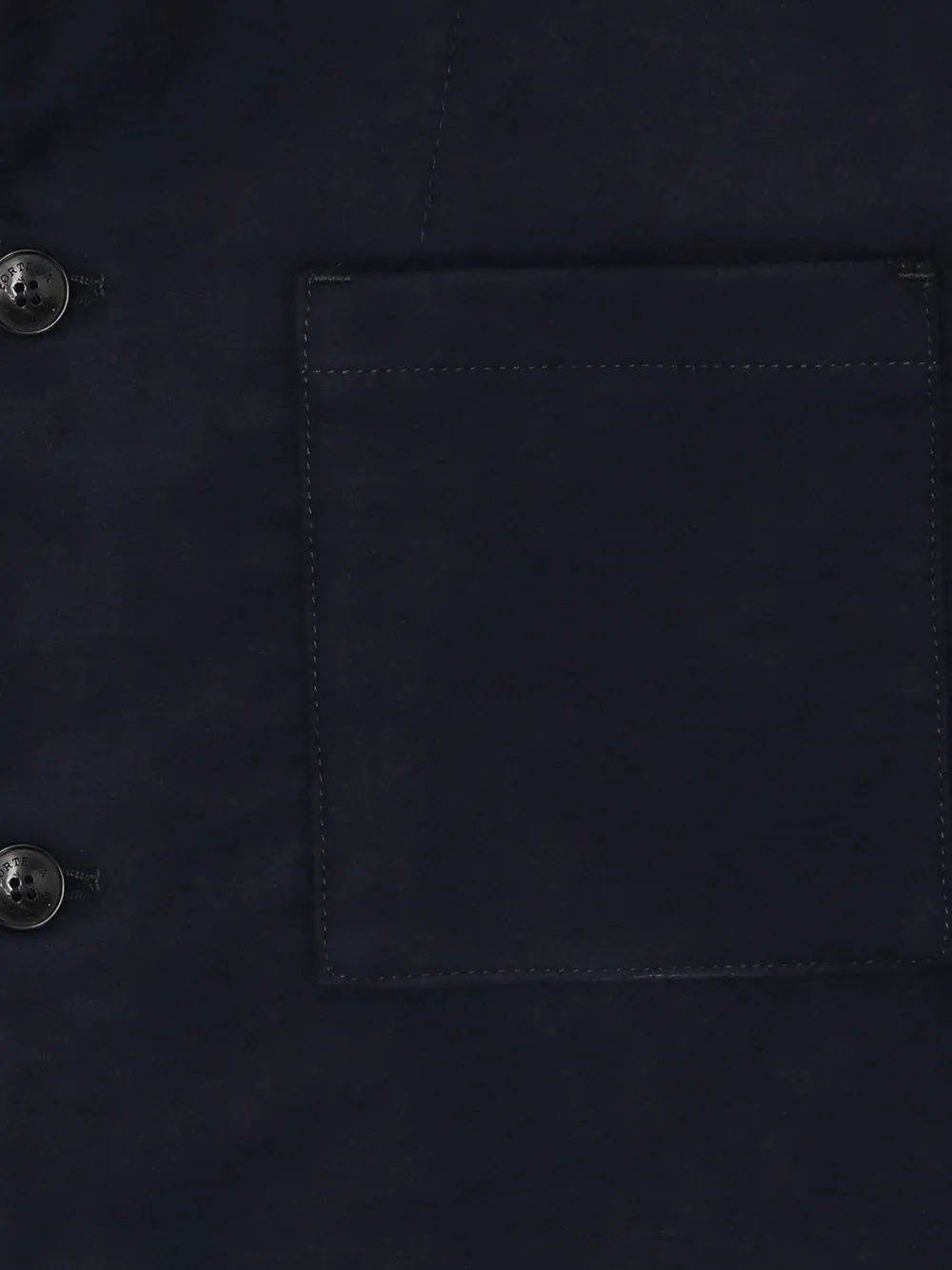 Fortela Tristan katoenen moleskin shirtjack Blauw