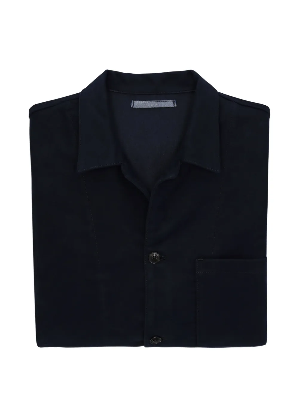 Fortela Tristan katoenen moleskin shirtjack Blauw