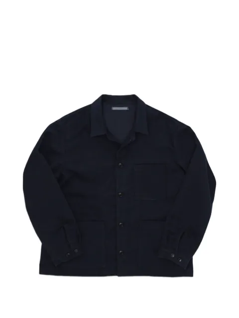 Fortela Tristan moleskin-cotton shirt jacket