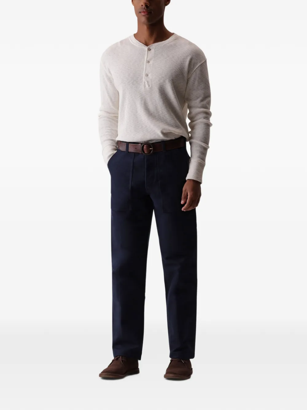 Fortela Newfatigue moleskin broek Blauw