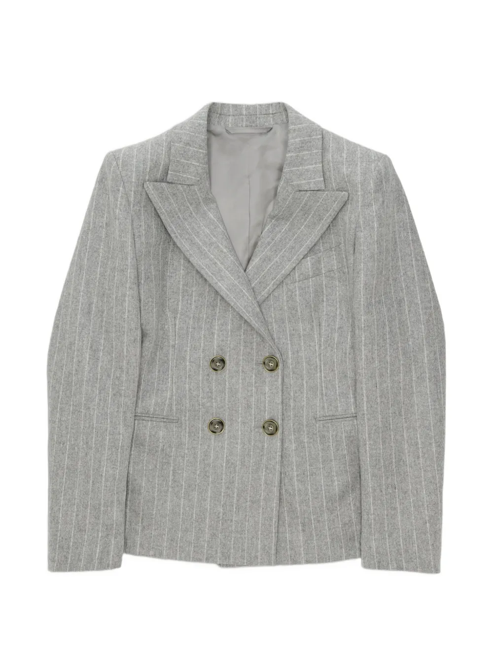 Fortela Bastien pinstripe-pattern blazer - Grey