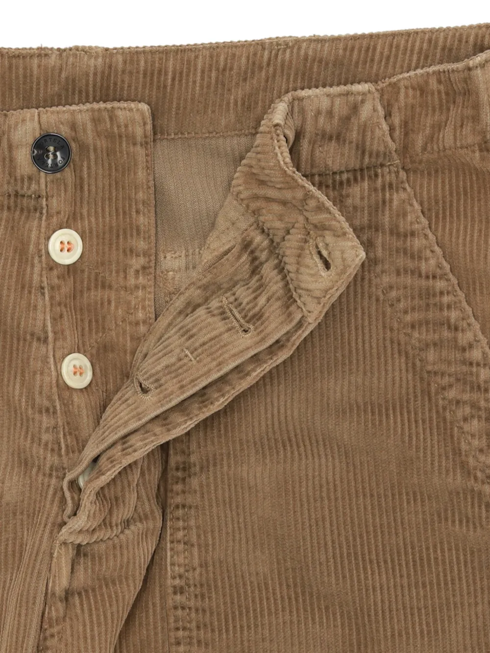 Fortela Newfatigue ribfluwelen broek Bruin