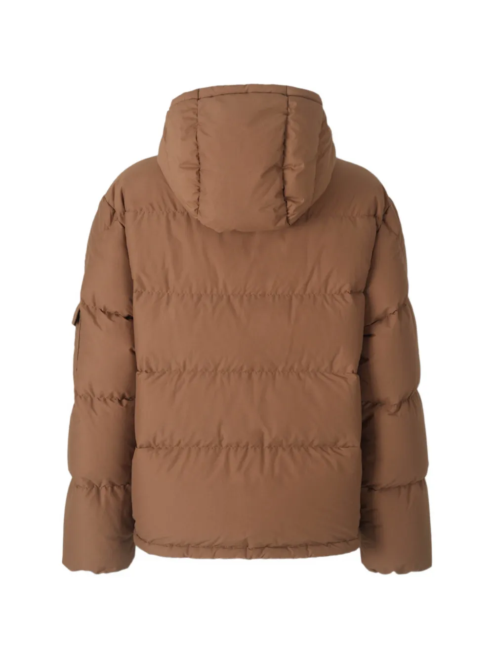 Moncler Himalaya hooded short down jacket Bruin