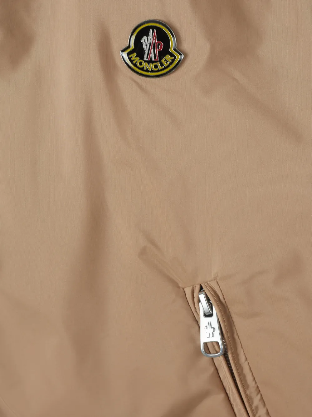 Moncler hooded windbreaker Beige