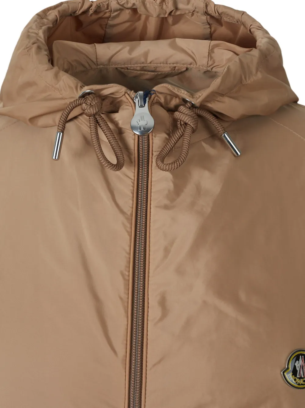 Moncler hooded windbreaker Beige