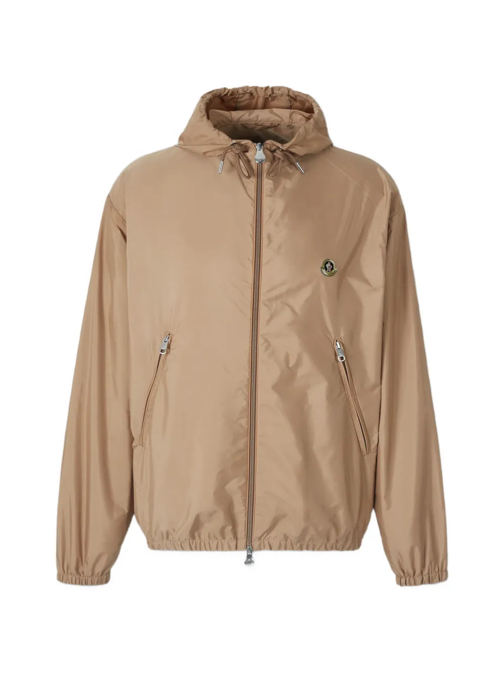 Moncler hooded windbreaker Beige