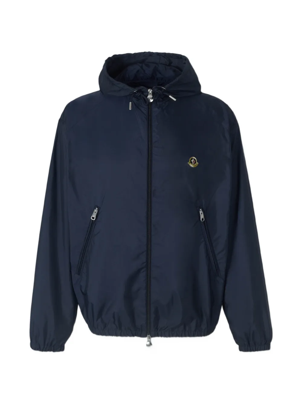 Moncler hooded windbreaker Blauw