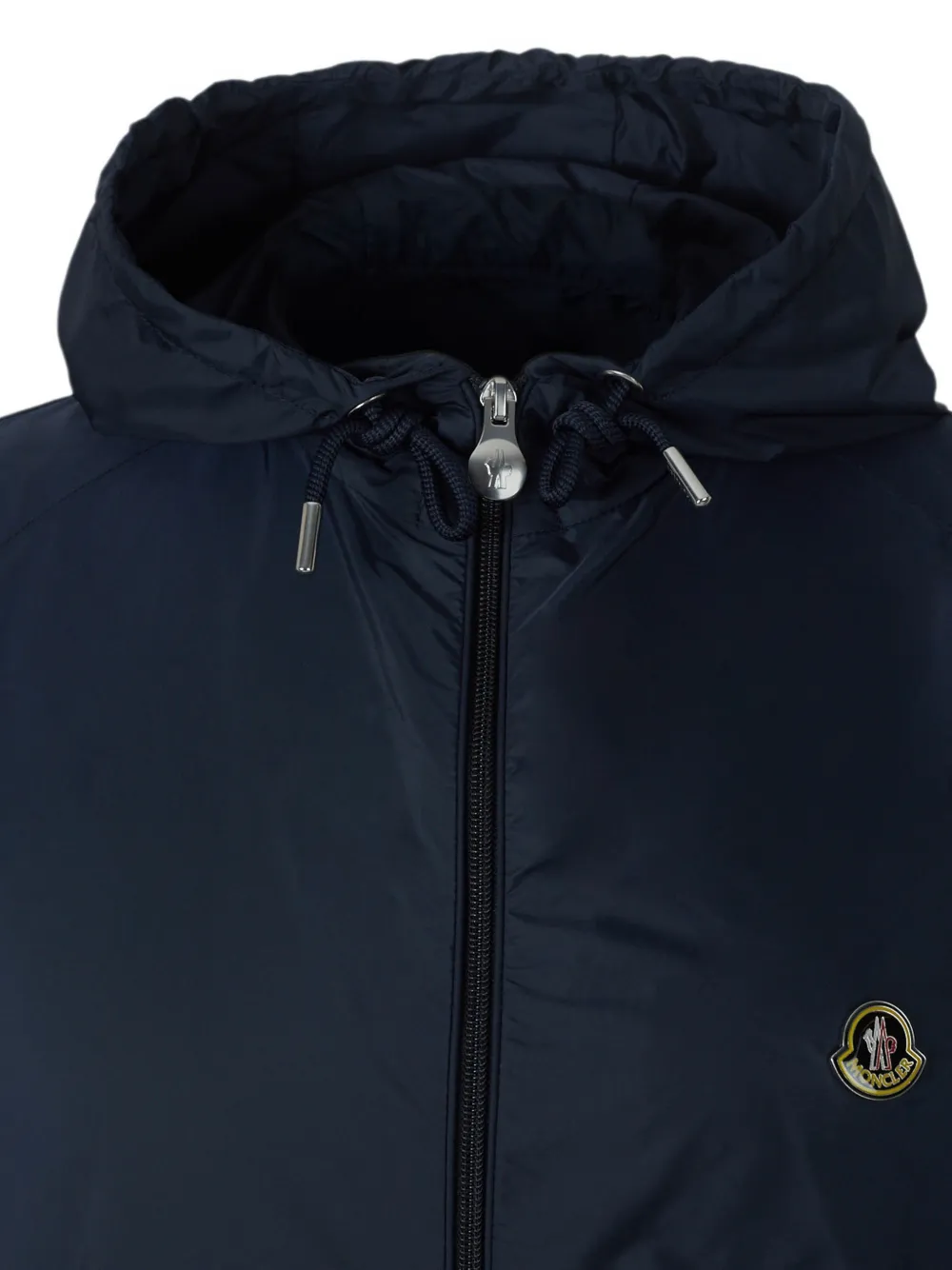 Moncler hooded windbreaker Blauw