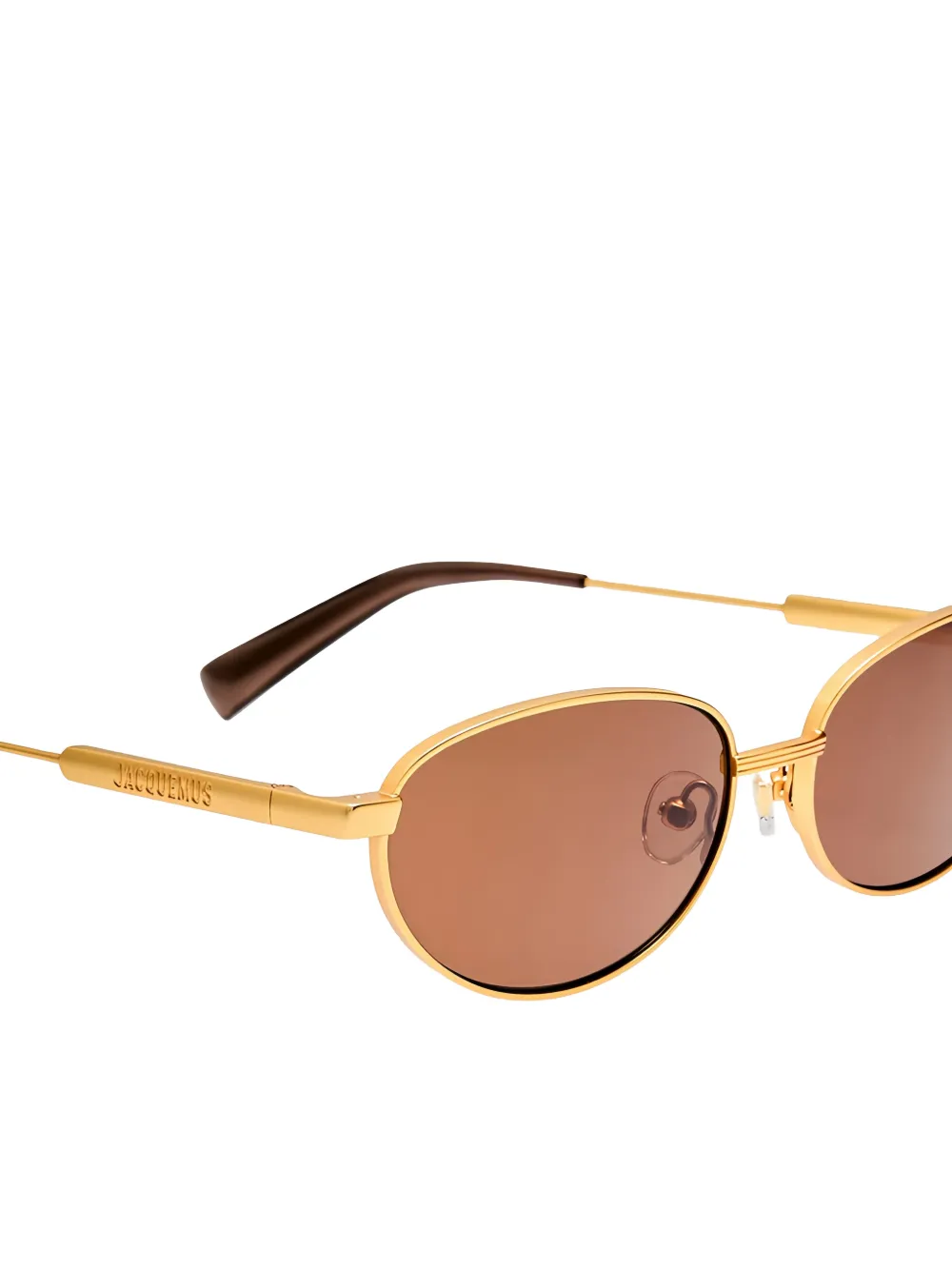 Jacquemus Alba pilot-frame sunglasses Goud