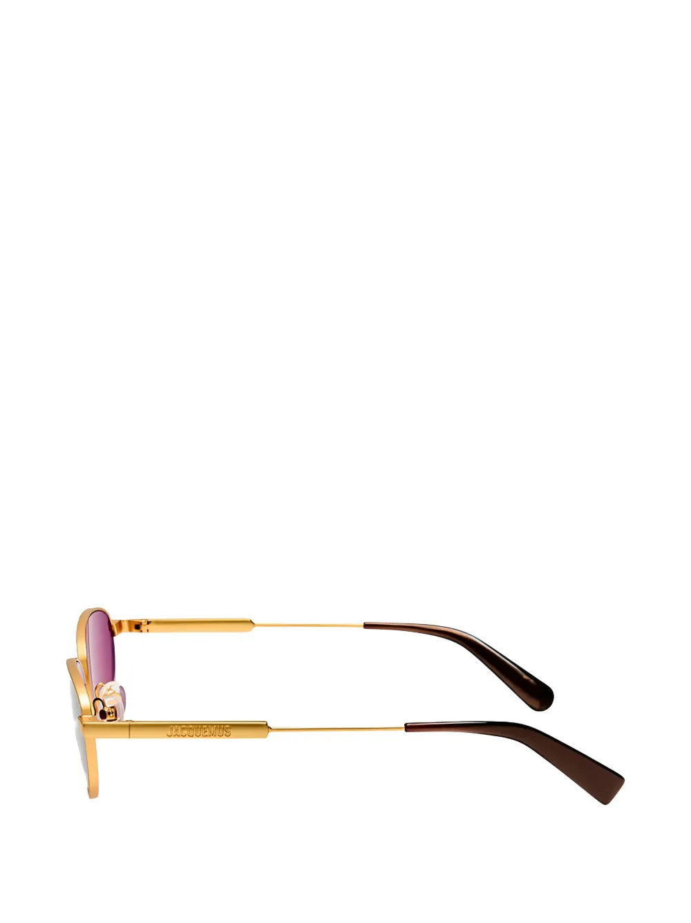 Jacquemus Alba pilot-frame sunglasses Goud