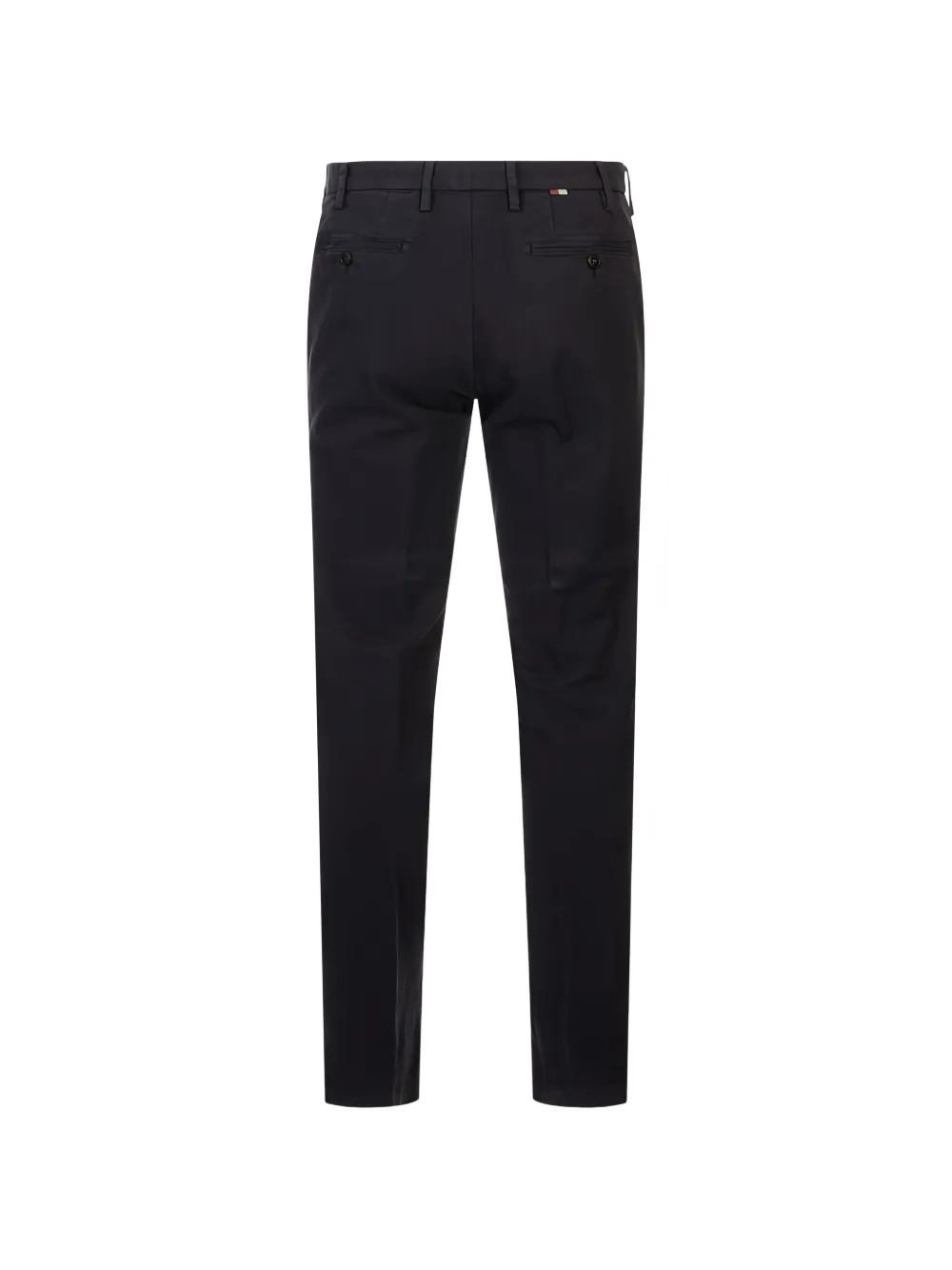 Canali tapered-leg chino trousers Blauw