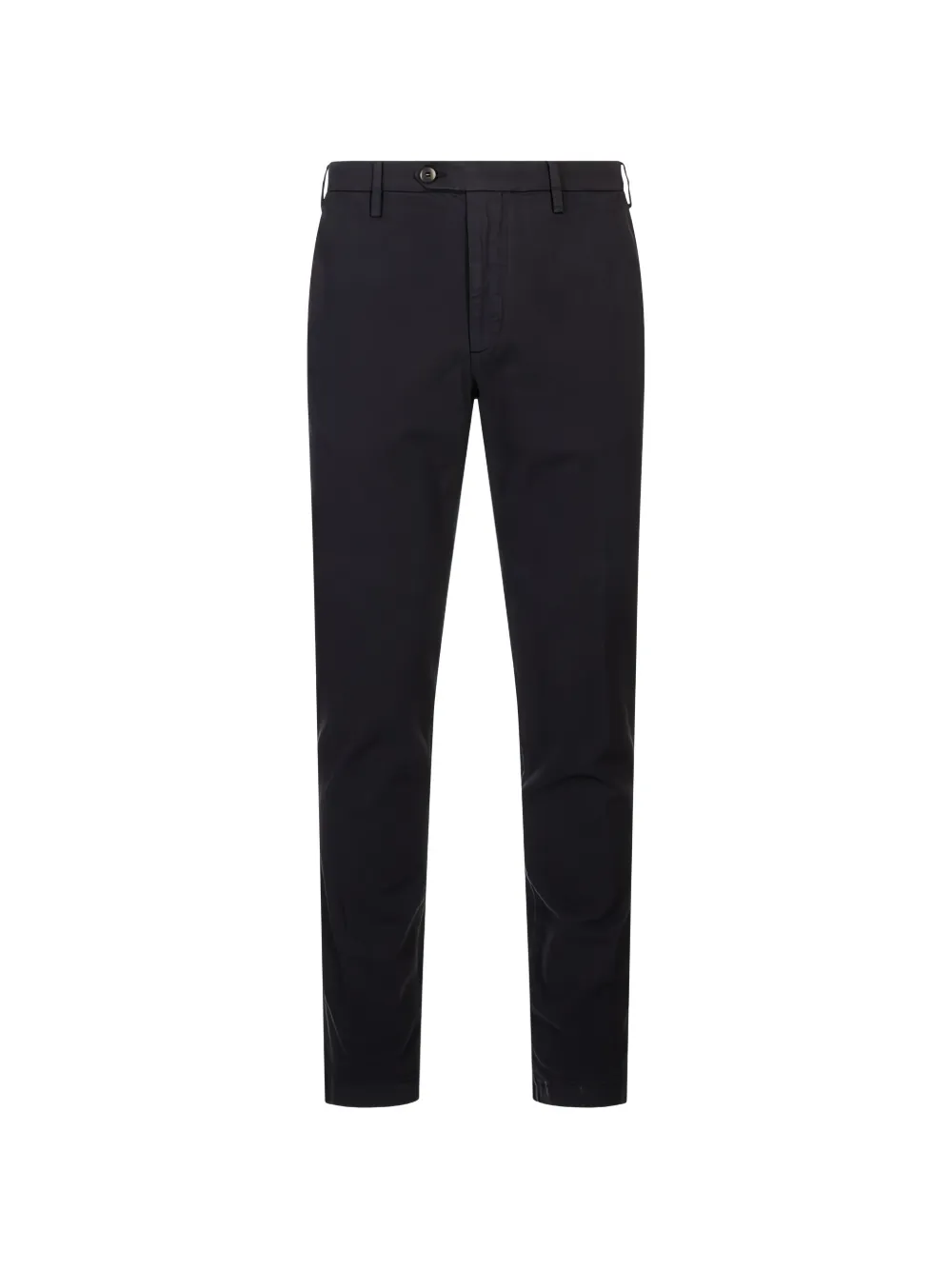 Canali tapered-leg chino trousers Blauw