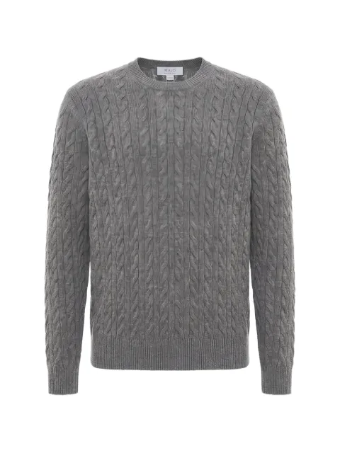 Malo cable-knit cashmere sweater
