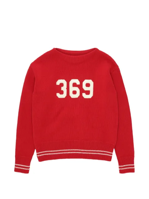 Fortela 369 logo-patch sweater