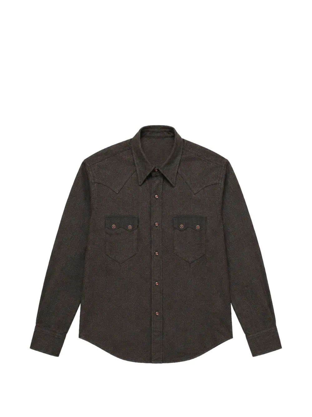 Fortela Redford wool shirt - Grigio