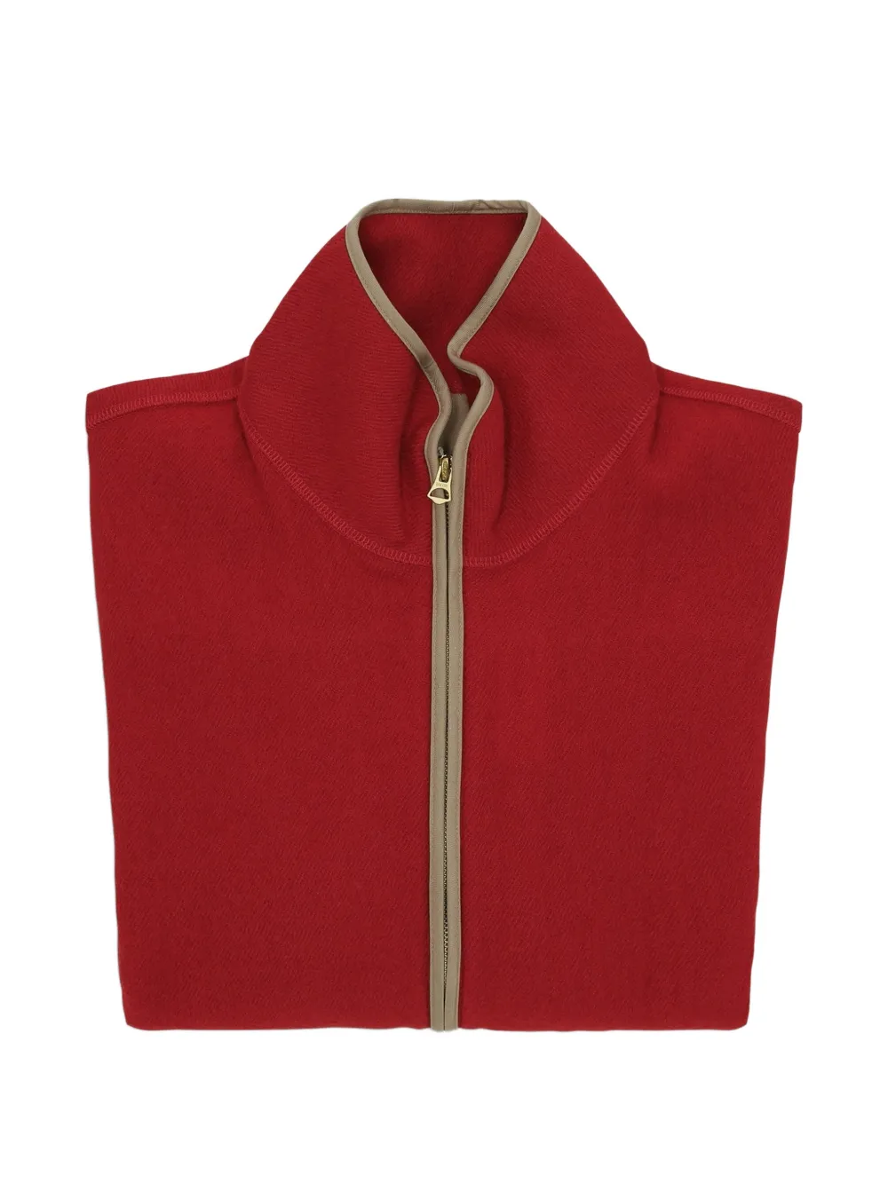Fortela K13 jack van geborstelde wol Rood