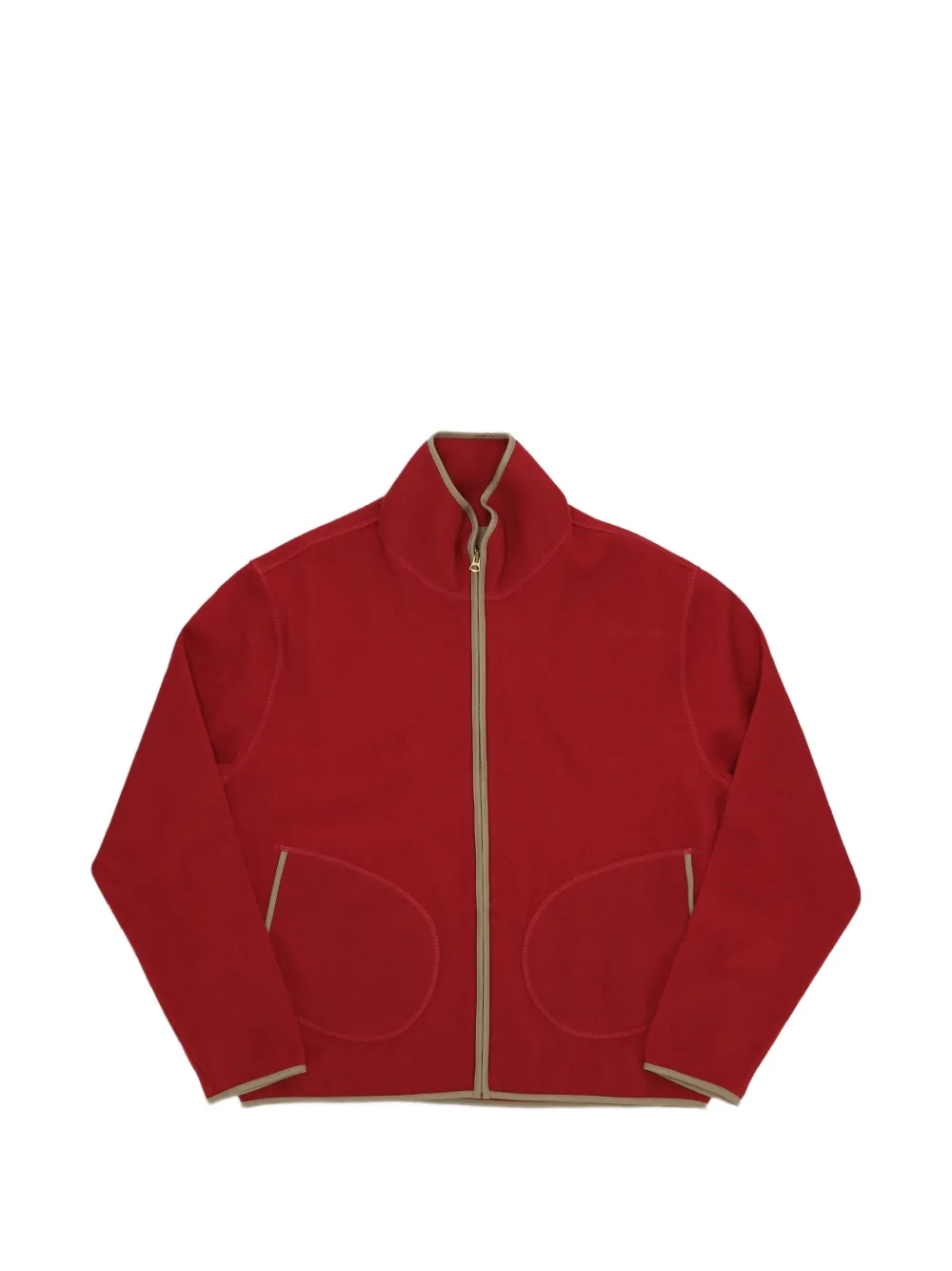 Fortela K13 brushed-wool jacket - Red