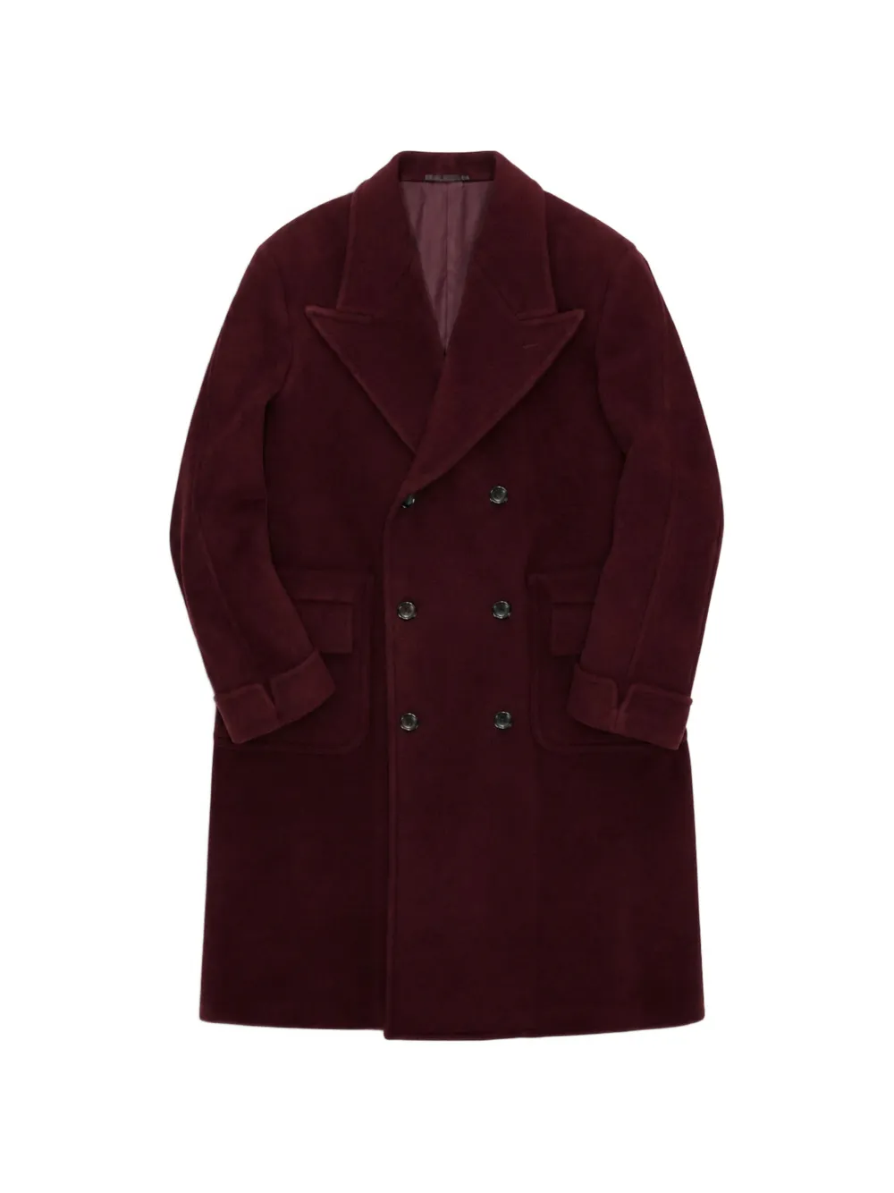 Fortela Bogart double-breasted coat - Rosso
