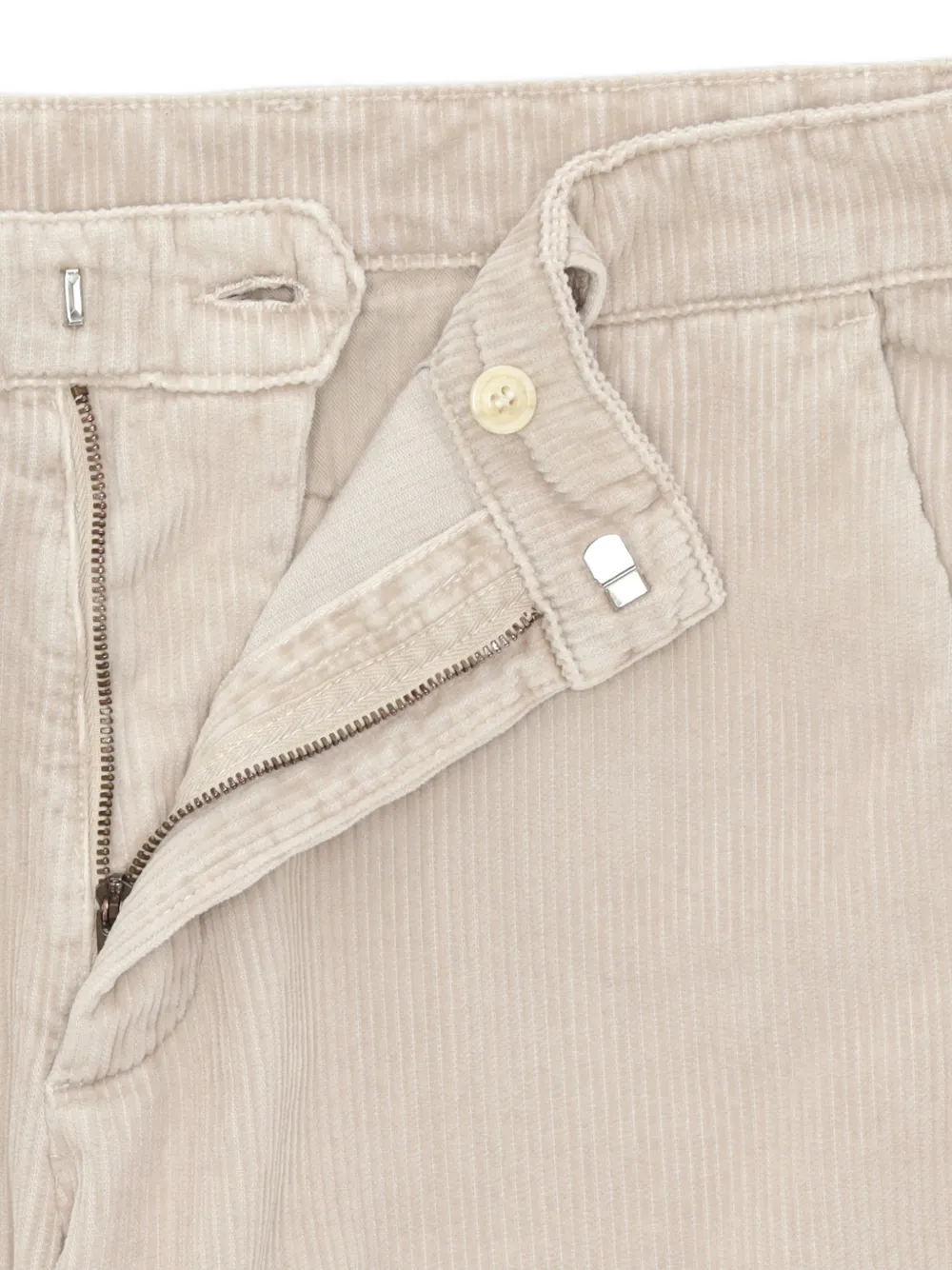 Fortela Maine ribfluwelen broek Beige